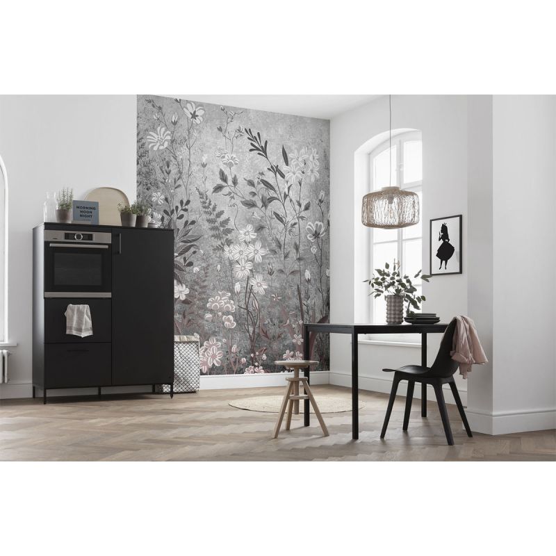 Komar  Vlies Fototapete Moonlight Flowers 200x250 cm