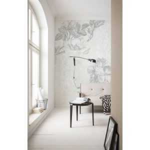Komar Vlies Fototapete Baroque Grey 200×250 cm Komar Vlies Fototapete Baroque Grey 200×250 cm