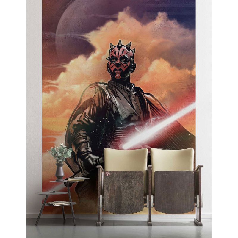 Komar  Vlies Fototapete Star Wars Classic Darth Maul 200x280 cm