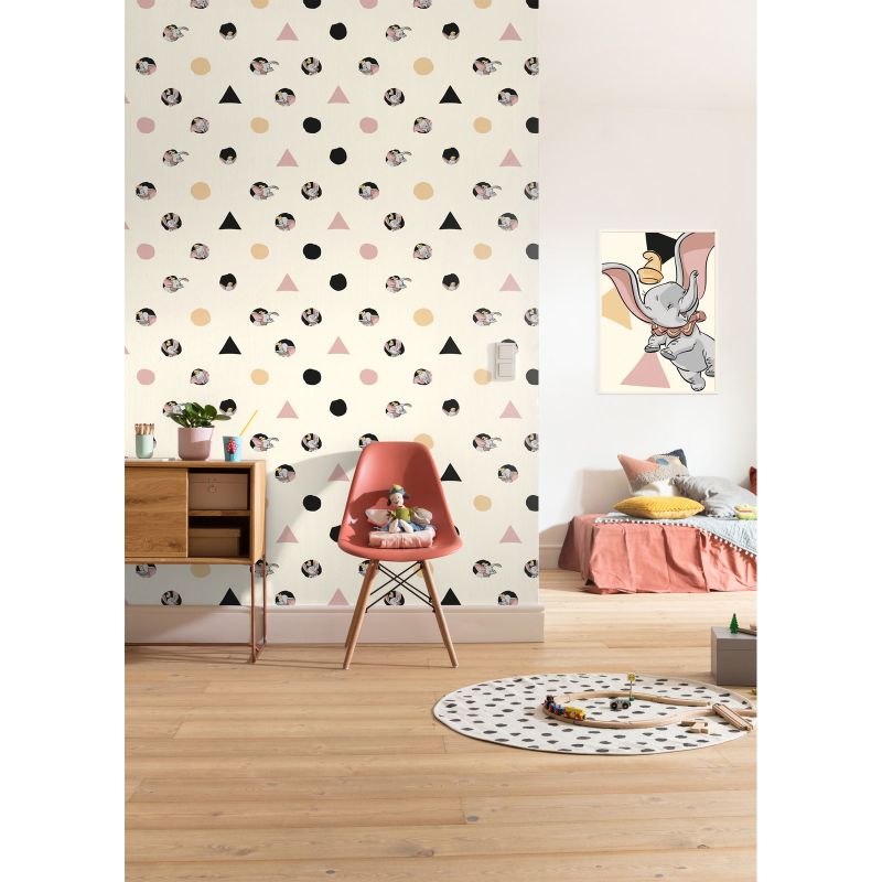 Komar  Vlies Fototapete Dumbo Angles & Dots 200x280 cm