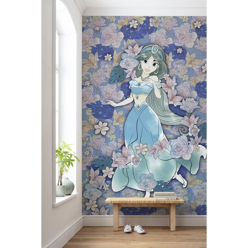 Komar  Vlies Fototapete Jasmin Colored Flowers 200x280 cm