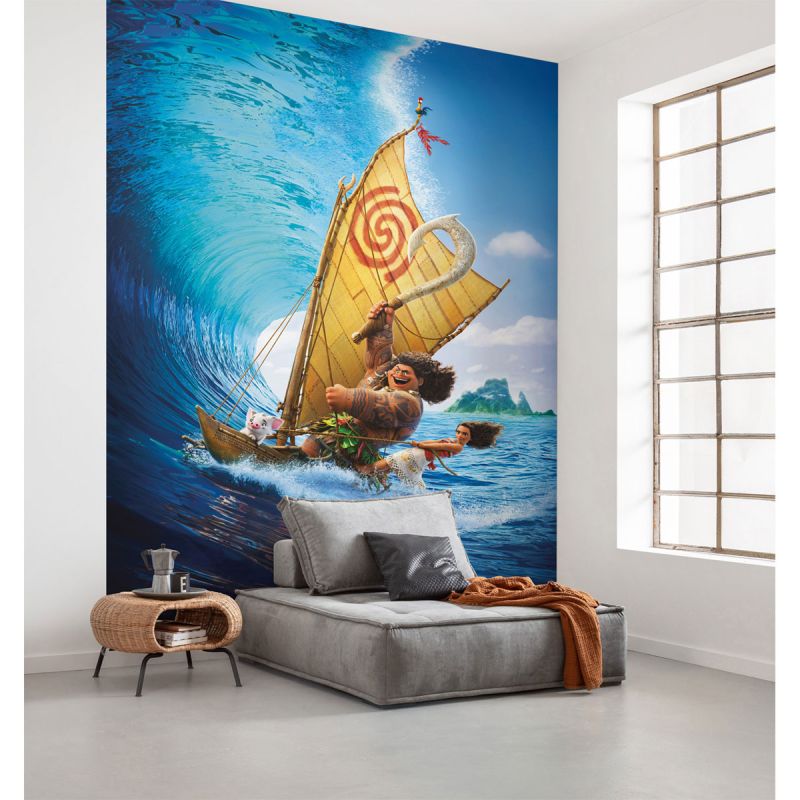 Komar  Vlies Fototapete Moana Ride the Wave 200x280 cm