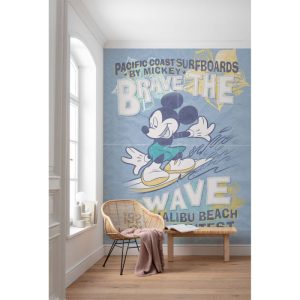 Komar Vlies Fototapete Mickey Brave the Wave 200×280 cm Komar Vlies Fototapete Mickey Brave the Wave 200×280 cm