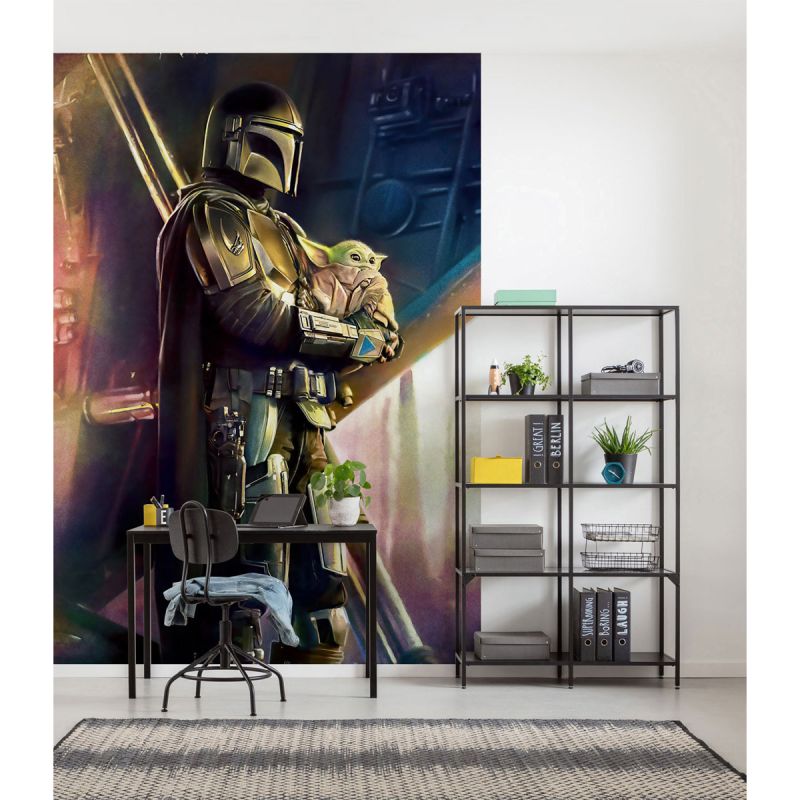 Komar  Vlies Fototapete Mandalorian Savior 200x280 cm
