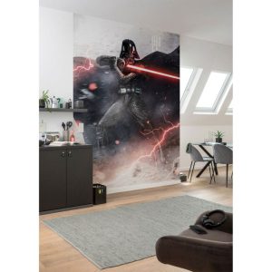 Komar Vlies Fototapete Star Wars Vader Dark Forces 200×280 cm Komar Vlies Fototapete Star Wars Vader Dark Forces 200×280 cm