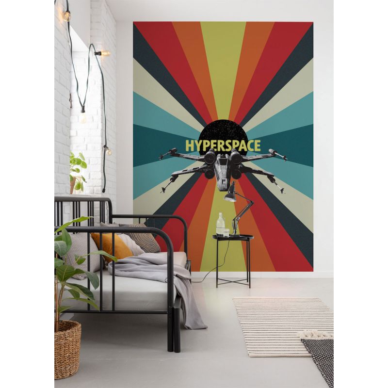 Komar  Vlies Fototapete Star Wars Hyperspace 200x280 cm