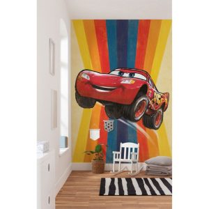 Komar  Vlies Fototapete Cars Jump 200×280 cm