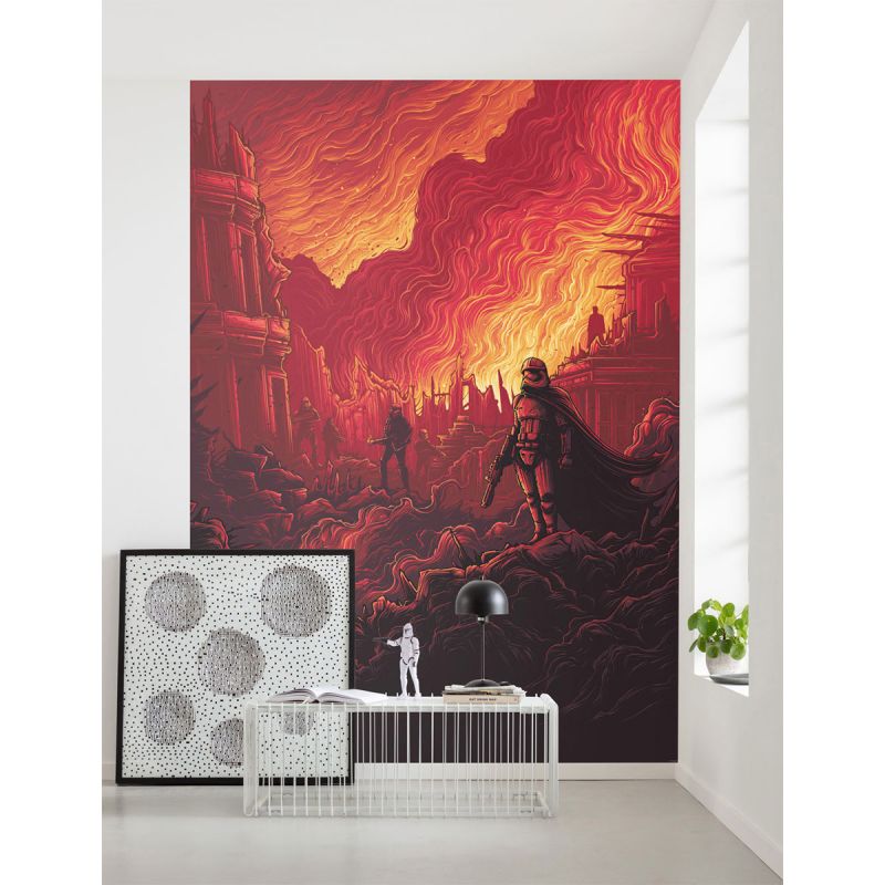 Komar  Vlies Fototapete Star Wars First Order Purge 200x280 cm