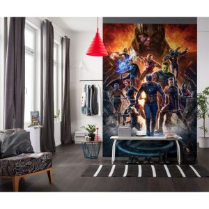 Komar Vlies Fototapete Avengers vs Thanos 200×280 cm Komar Vlies Fototapete Avengers vs Thanos 200×280 cm