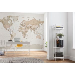 Komar  Vlies Fototapete Earth Map 350×250 cm