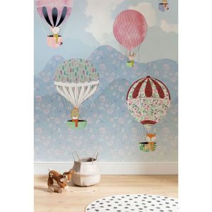 Komar Vlies Fototapete Happy Balloon 200×250 cm Komar Vlies Fototapete Happy Balloon 200×250 cm