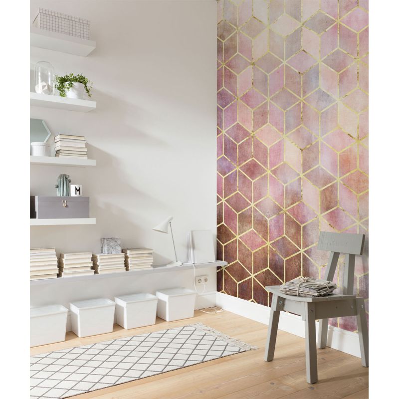 Komar  Vlies Fototapete Mosaik Rosso 200x250 cm