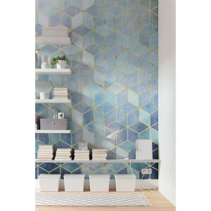 Komar  Vlies Fototapete Mosaik Azzuro 200×250 cm