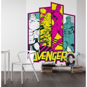 Komar Vlies Fototapete Avengers Flash 200×280 cm Komar Vlies Fototapete Avengers Flash 200×280 cm