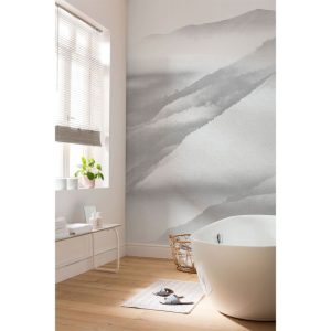 Komar Vlies Fototapete White Noise Mountain 200×280 cm Komar Vlies Fototapete White Noise Mountain 200×280 cm