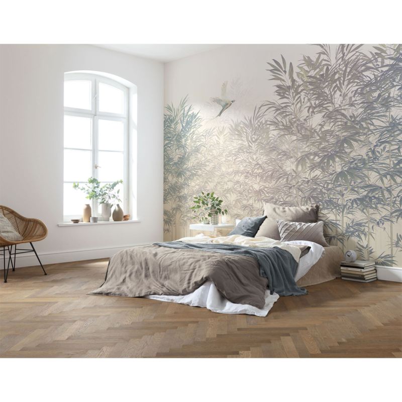 Komar  Vlies Fototapete Bamboo Paradise 300x250 cm