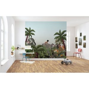 Komar Vlies Fototapete Jungle Book 300×280 cm Komar Vlies Fototapete Jungle Book 300×280 cm