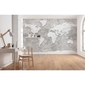 Komar Vlies Fototapete World Relief 350×250 cm Komar Vlies Fototapete World Relief 350×250 cm