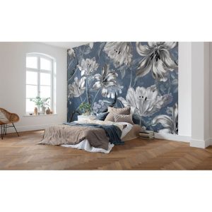 Komar Vlies Fototapete Merian Blue 350×250 cm Komar Vlies Fototapete Merian Blue 350×250 cm