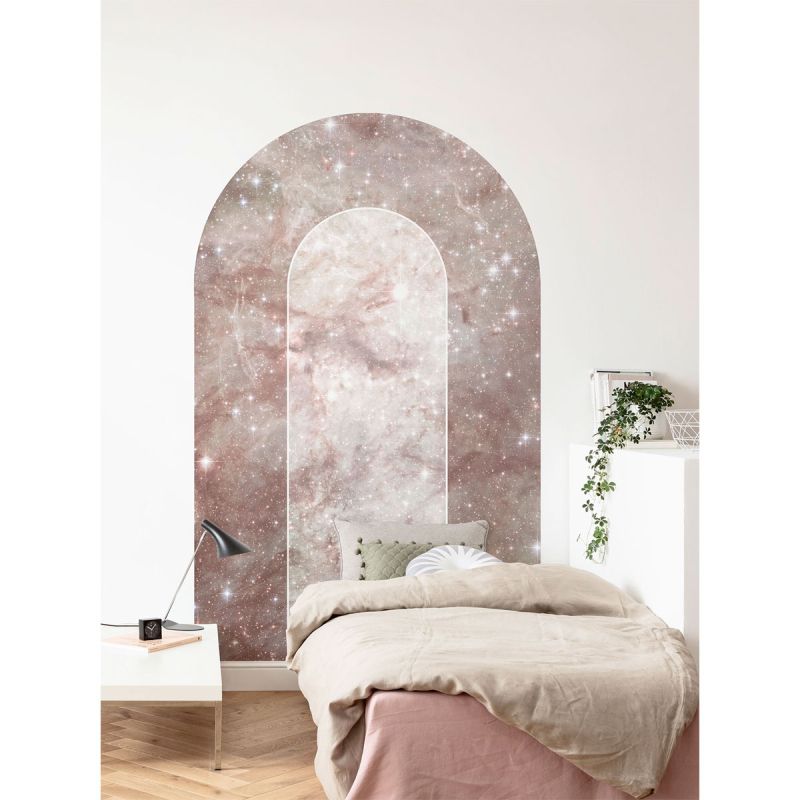 Komar  Selbstklebende Vlies Fototapete Mauve Diamond 127x200 cm
