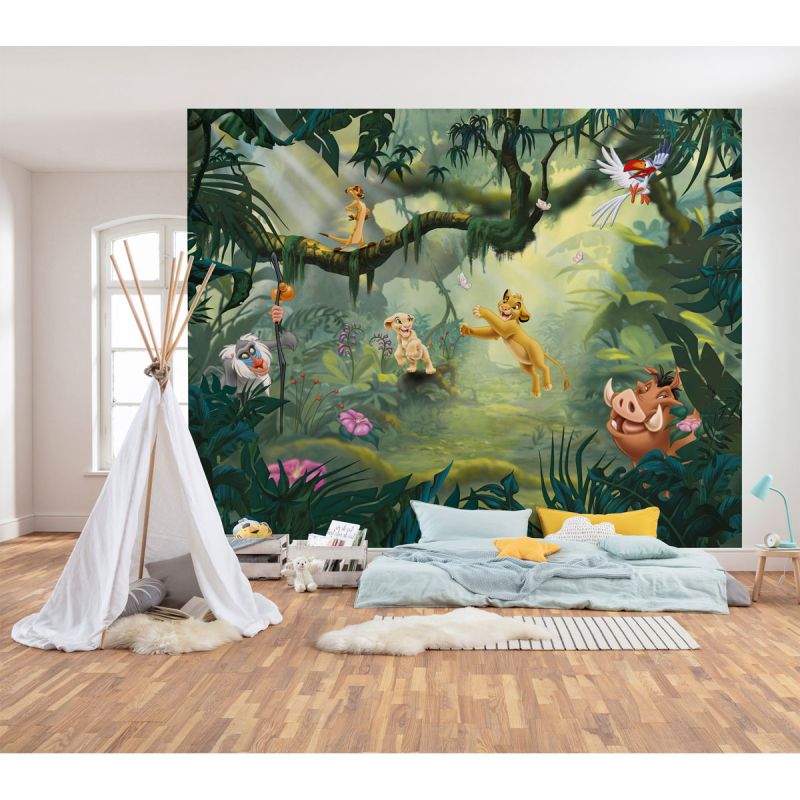 Komar  Vlies Fototapete Lion King Hakuna Matata 350x280 cm