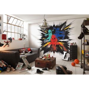Komar Vlies Fototapete Spider-Man Color Explosion 300×280 cm Komar Vlies Fototapete Spider-Man Color Explosion 300×280 cm