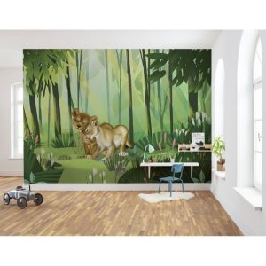 Komar  Vlies Fototapete Lion King Love 400×280 cm