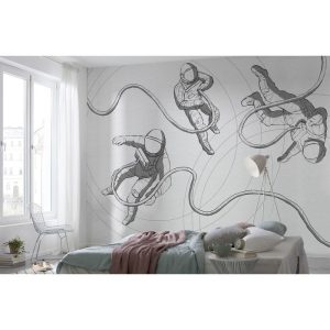 Komar Vlies Fototapete Extraordinary Astronauts 400×280 cm Komar Vlies Fototapete Extraordinary Astronauts 400×280 cm