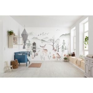 Komar Vlies Fototapete Cozy Woods 400×280 cm Komar Vlies Fototapete Cozy Woods 400×280 cm