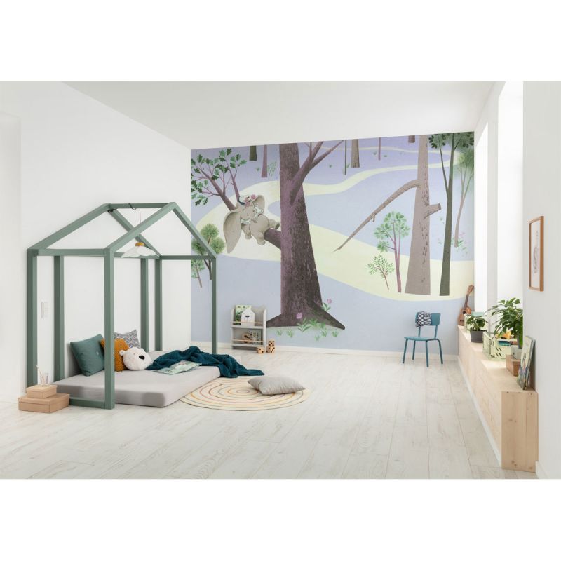 Komar  Vlies Fototapete Dumbo Sleep on Tree 400x280 cm