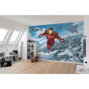 Komar Vlies Fototapete Iron Man Flight 400×280 cm Komar Vlies Fototapete Iron Man Flight 400×280 cm