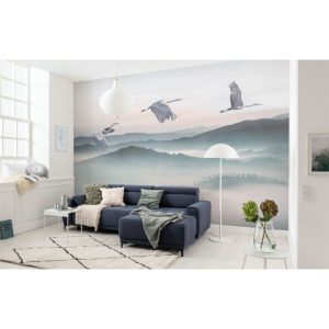 Komar  Vlies Fototapete Mystic Cranes 400×280 cm