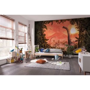Komar Vlies Fototapete Brachiosaurus Panorama 500×280 cm Komar Vlies Fototapete Brachiosaurus Panorama 500×280 cm