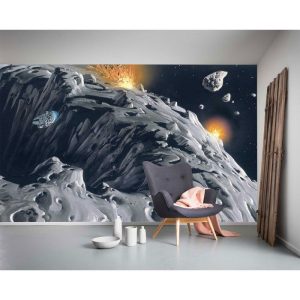 Komar Vlies Fototapete Star Wars Classic Asteroid 500×250 cm Komar Vlies Fototapete Star Wars Classic Asteroid 500×250 cm