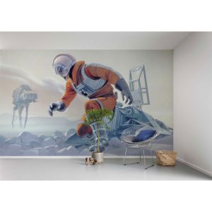 Komar  Vlies Fototapete Star Wars Classic Hoth Battle Pilot 500×250 cm