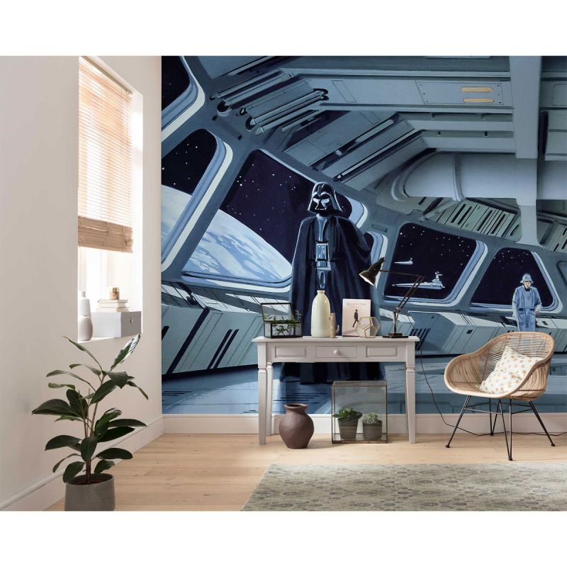 Komar  Vlies Fototapete Star Wars Classic Stardestroyer Deck 500x250 cm