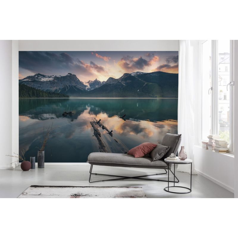 Komar  Vlies Fototapete Burning Emerald 450x280 cm
