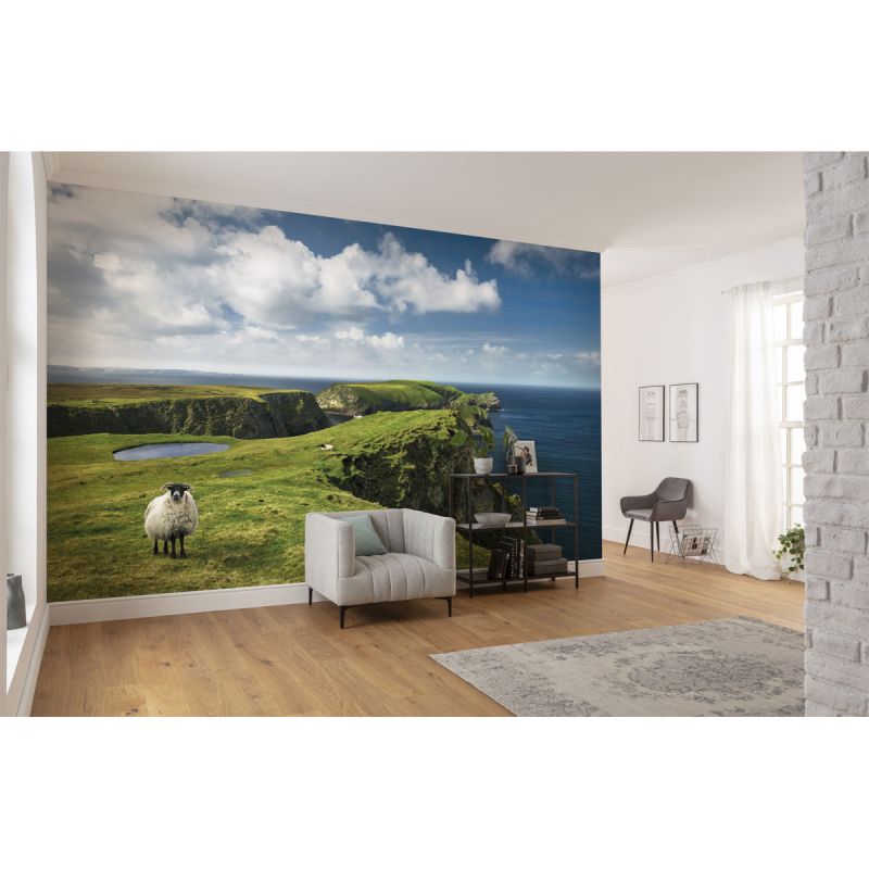 Komar  Vlies Fototapete Green Ireland 450x280 cm