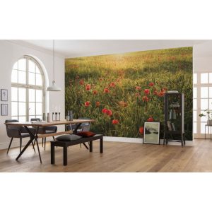 Komar  Vlies Fototapete Poppy World 450×280 cm
