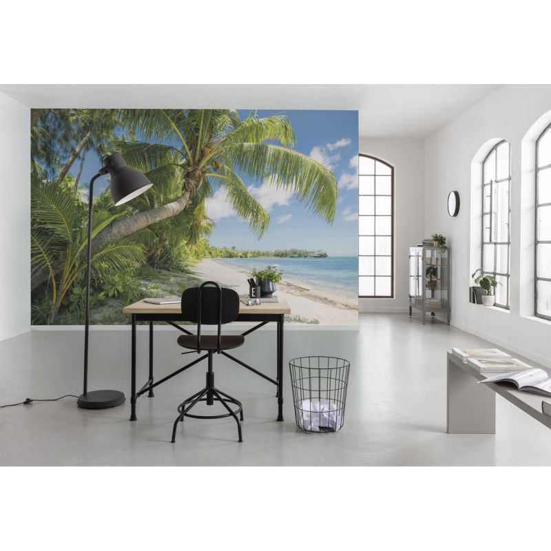 Komar  Vlies Fototapete Fiji Dreams Boat 450x280 cm