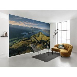 Komar Vlies Fototapete Green Ridges 450×280 cm Komar Vlies Fototapete Green Ridges 450×280 cm