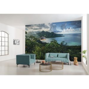 Komar Vlies Fototapete Jurassic Island 450×280 cm Komar Vlies Fototapete Jurassic Island 450×280 cm
