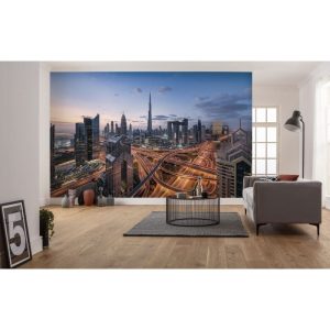 Komar  Vlies Fototapete Lights of Dubai 450×280 cm