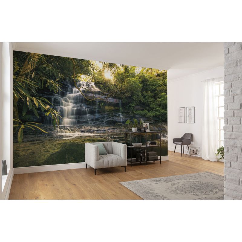 Komar  Vlies Fototapete Golden Falls 450x280 cm