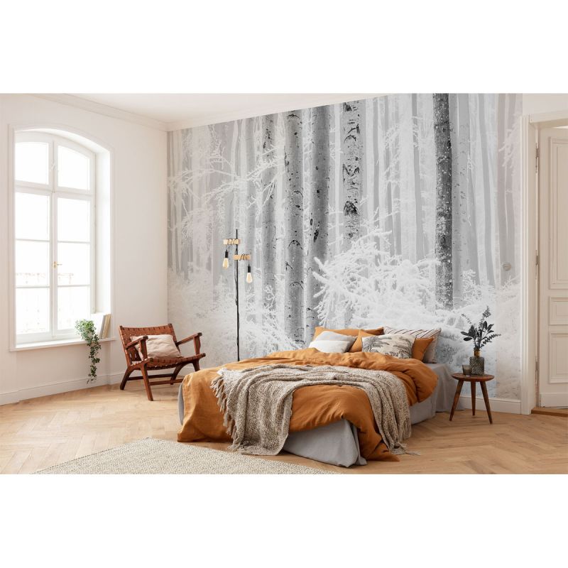 Komar  Vlies Fototapete Winter Wood 400x280 cm