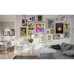 Komar Vlies Fototapete Mickey Art Collection 400×250 cm Komar Vlies Fototapete Mickey Art Collection 400×250 cm