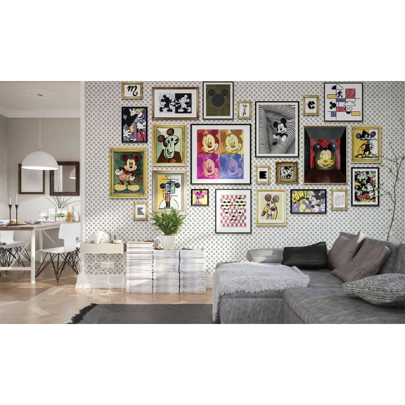 Komar  Vlies Fototapete Mickey Art Collection 400x250 cm