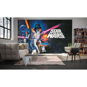 Komar Vlies Fototapete Star Wars Poster Classic 1 400×250 cm Komar Vlies Fototapete Star Wars Poster Classic 1 400×250 cm