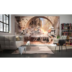 Komar Vlies Fototapete Star Wars Tanktrooper 400×250 cm Komar Vlies Fototapete Star Wars Tanktrooper 400×250 cm
