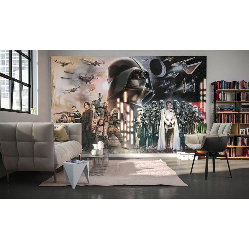 Komar  Vlies Fototapete Star Wars Collage 400x250 cm